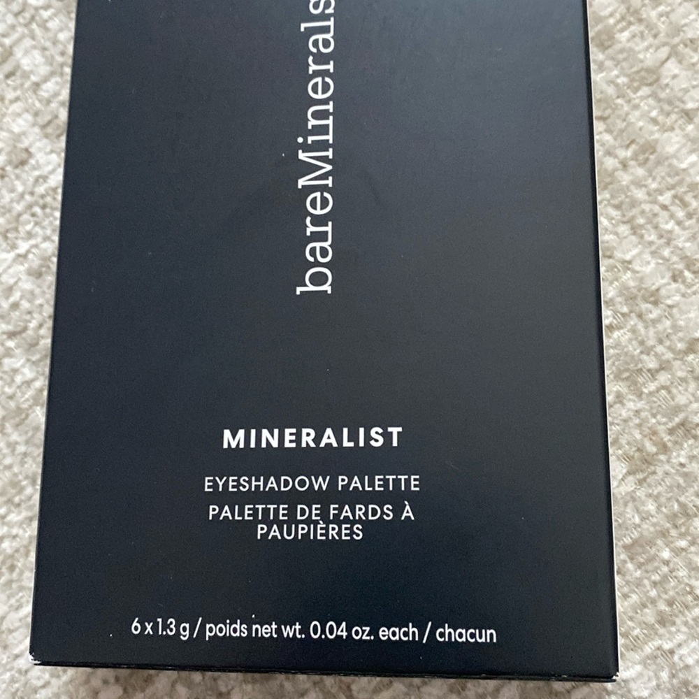Bare Minerals Mineralist  eye shadow palette